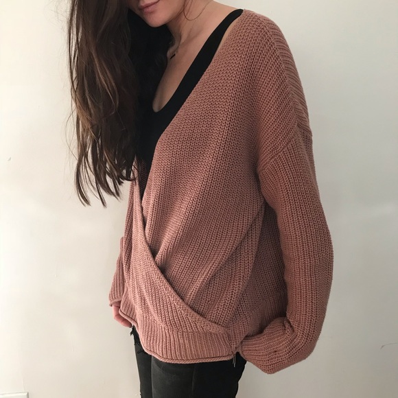 Oversized pink sweater - Picture 6 of 6